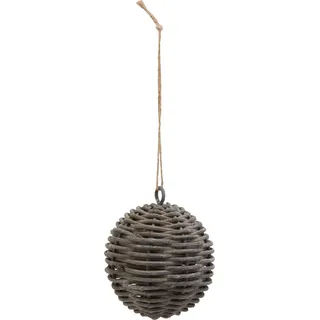 Hill Interiors - Christbaumkugel "The Noel Collection", Korbweide HI5175 (Einheitsgröße) (Braun) - Braun