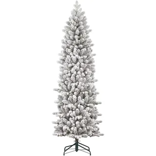 Black Box Trees Harma Künstlicher Weihnachtsbaum, schmal, Höhe 230 cm, Durchmesser 69 cm, Grün