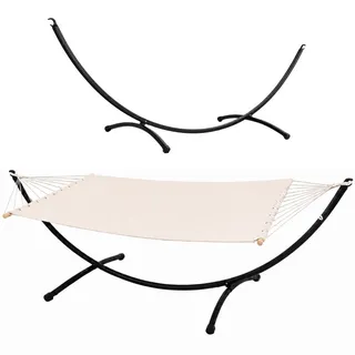 AMANKA Doppel-Hängematte 200 x 120 cm Beige