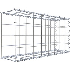 Bild Gabione-Anbaukorb Typ 2 40 x 80 x 20 cm Maschenw 10 x 10 cm