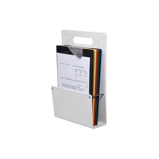 EICHNER Wandprospekthalter grau DIN A4 27,0 x 8,0 x 39,0 cm, 1 St.