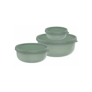 Mepal Kaffeebehälter rund nordic sage 0,25 l 3-teiliges Set