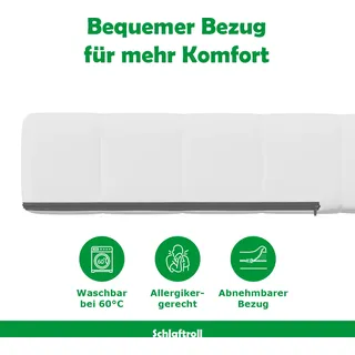 Kaltschaum Rollmatratze 90 x 200 | Komfort für Kinder