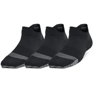 Under Armour Füßlinge 3 Paar Schwarz/Grau Einheitsgröße