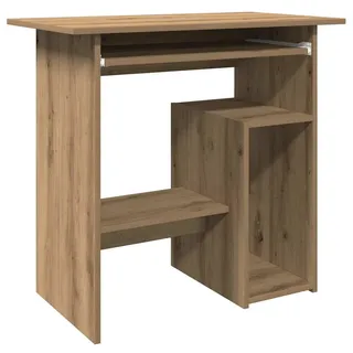 vidaXL Schreibtisch Artisan-Eiche 80x45x74 cm Holzwerkstoff - Braun