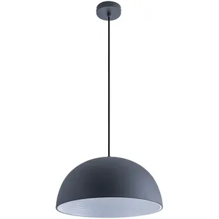 Paco Home Sawyer 1-flg. Ø 40,5 cm rund schwarz-weiß