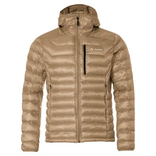 VAUDE Herren Isolationsjacke Batura Hooded Insulation Jacket, sehr leicht, sehr warm, atmungsaktiv, Passform: Slim fit, oat, M