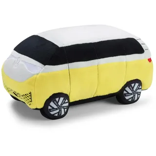 Volkswagen Plüschbus ID.Buzz Nackenrolle 40 x 15 cm Gelb/Grau