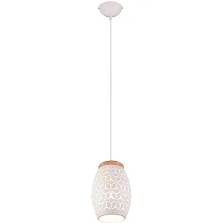 Trio Bidar 1-flammig 40 cm skandinavisch weiß matt