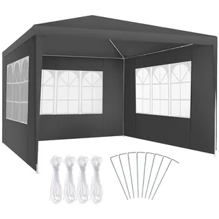 Tectake Barinas 3 x 3 m grau