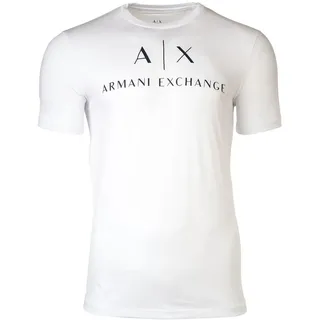 Giorgio Armani Armani Exchange Herren T-Shirt - Schwarz,Weiß - XL
