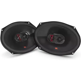 JBL Stage3 9637F 3-Wege Auto Lautsprecher Set von Harman Kardon ohne Gitter - 375 Watt KFZ Ovale Autolautsprecher Boxen - 6" x 9" (152 mm x 230 mm)