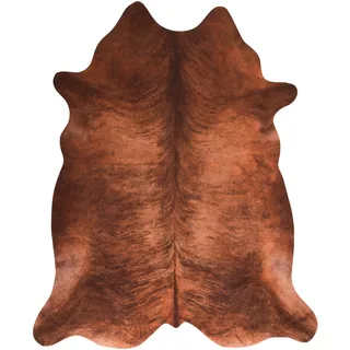 Andiamo »Amarillo« fellförmig 4 mm Höhe Kunstfell, gedruckte Kuhfell-Optik, Wohnzimmer, Kundenliebling