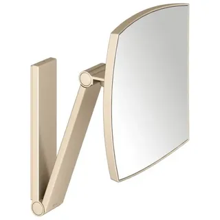 KEUCO iLook_move Kosmetikspiegel, unbeleuchtet, eckig, Wandmontage, 17613030000, Farbe: Bronze gebürstet