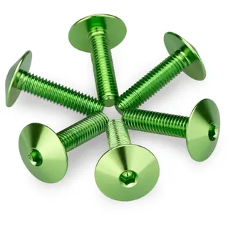 Puig 21766V Schraubensatz CNC-gefrästes Aluminium, Grün