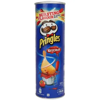 Kellogg's Pringles Ketchup Stapelchips mit leckerem Ketchup Geschmack 165g