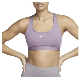 Nike Damen Swoosh SPT T-Shirt, Violett Dust/Weiß, XL