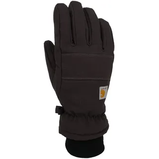 Carhartt Herren Insulated Duck/Synthetic Leather Knit Cuff Glove Handschuhe für kaltes Wetter, Schwarz, X-Large