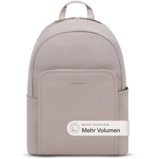 Kapten & Son Rucksack Aalborg NEW Muted Clay Rosé 18 L | Rucksack Damen & Herren Rosa | Handgepäck Rucksack mit 15" Laptopfach | Backpack ideal für Uni, Arbeit, Reisen