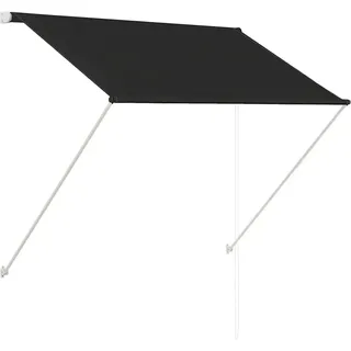 vidaXL Einziehbare Markise 100×150 cm Anthrazit - Grau