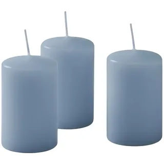 Cereria Di Giorgio Risthò Kerzen Durchmesser 4 cm Höhe 7 blau 12 St.