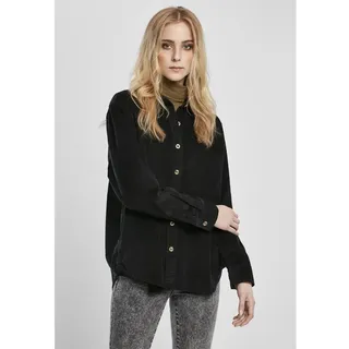 Urban Classics Corduroy Oversized Hemd - Black - 3XL