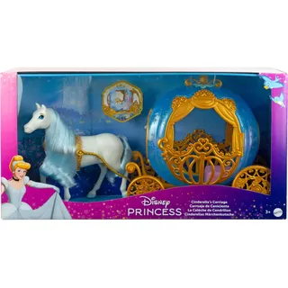 Disney Puppenkutsche Cinderellas Kutsche gold HYM33