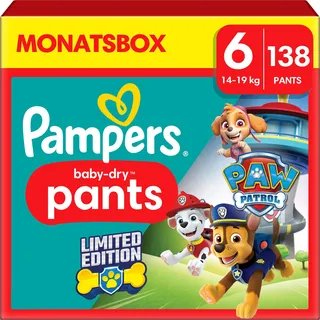 Pampers Baby-Dry Pants Gr. 6 (13-19 kg) 138 St.