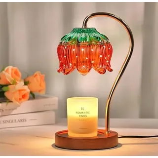 Funistree Kerzenwärmer Lampe, Candle Warmer Lamp Geschenke für Frauen, Elektrische Duftlampe mit Timer und Dimmer, Kerzenwärmer Dekoration, Geburtstagsgeschenk für Mama Freundin