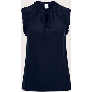 Madeleine Kurzarmshirt »Blusentop Ärmelloses Top aus reiner Seide«