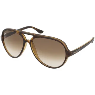 Ray-Ban Cats 5000 Classic RB4125 710/51 Glasdurchmesser: 59 - Braun
