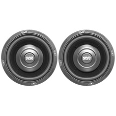 Earthquake Sound SWS-6.5X 6.5 200W 4Ohm High Performance Shallow Subwoofer Pair