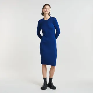 G-Star Plated Slim Strickkleid Mehrfarbig Blau M