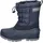 Boots Schwarz/Blau 32