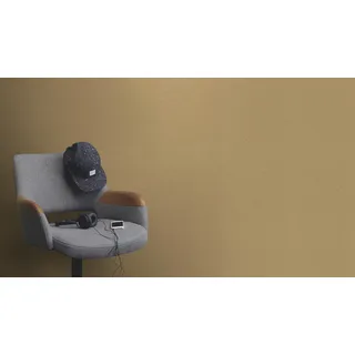 Vliestapete RASCH "GLAM", gold (goldfarben), B:0,53m L:10,05m, Tapeten, Vliestapete