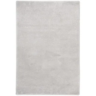 Snapstyle Hochflor Luxus Velours Teppich Touch Silbergrau 100x200cm