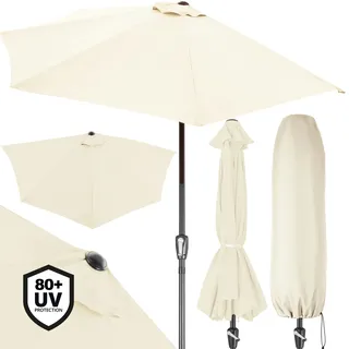 Kingsleeve Sonnenschirm 270 x 135 cm creme