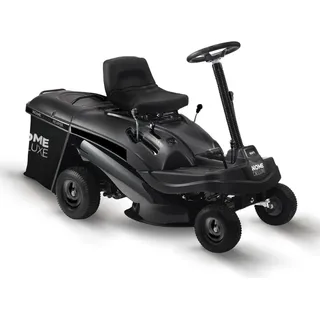 HOME DELUXE - Benzin Aufsitzrasenmäher - Reaper Schwarz - Motor Leistung 4,5 kW (6,5 PS) - 150 Liter Auffangkorb - 61 cm Schnittbreite und höhenverstellbar - Inkl. kompl. Zubehör
