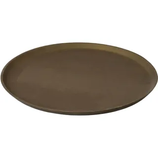 Creativ deco Dekoteller »Weihnachtsdeko« mattes Design, grau