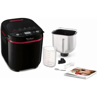 Moulinex Brotbackautomat Programme Kunststoff 31 x 29 x 29 cm Schwarz/Purpur