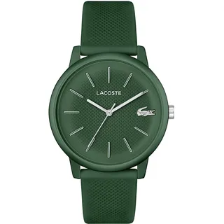 Lacoste Analog Quarzuhr für Herren Kollektion Lacoste.12.12 Move mit Khaki/grünes Silikonarmband - 2011238