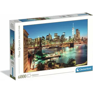 CLEMENTONI Puzzle Brooklyn Bridge Lights 6000pcs. Boden