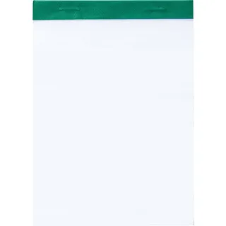 Brunnen 1055330 Notizblock (A6, blanko, 50 Blatt, geheftet und perforiert, 60g/m2)