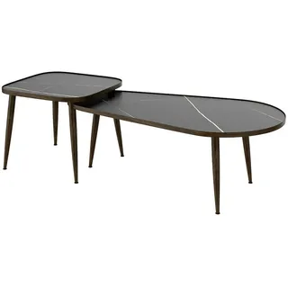 Vicco Couchtisch-Set Manitoba 105 x cm 2 Teile