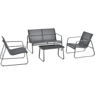 casa.pro Anzi Set 4-tlg. Grau