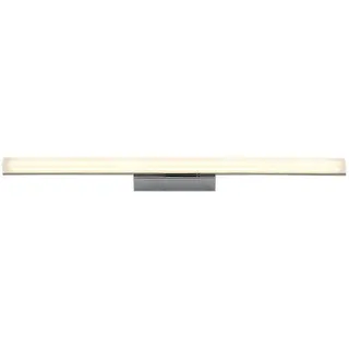 Lindby LED Deckenlampe Levke dimmbar (spritzwassergeschützt (Modern) in Chrom aus Kunststoff, Bad Deckenleuchte Lampe Badezimmerleuchte