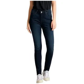 Lee Damen Scarlett Jeans, Worn Ebony, 27W / 29L