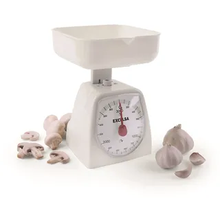 Excelsa Colors Mechanische Waage, 3 kg, Weiß