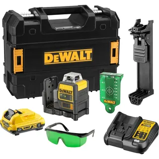 DeWalt DCE0811D1G Akku-Kreuzlaser grün inkl. Akku 2.0Ah