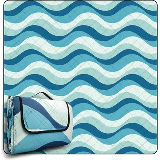 Picknickdecke COVACURE 200x200 cm Wasserdicht Strandmatte